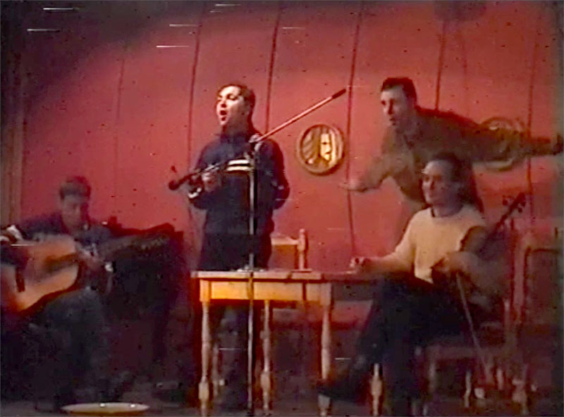 Петрович и группа «Анфиса», творческий вечер «Гении и Злодеи», 1999 год.